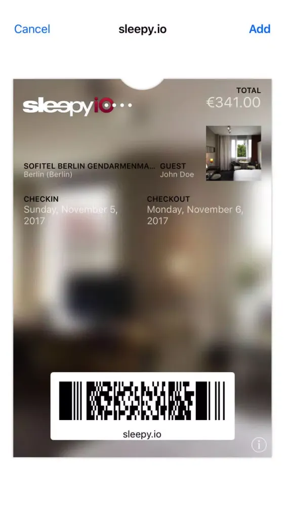 Ảnh chụp màn hình của Hotels worldwide - sleepy.io