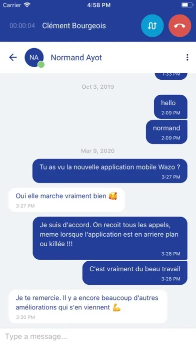 Wazo Screenshots