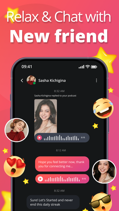 Captures d'écran de WIIN - Radio Dating