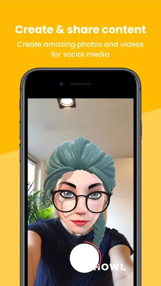 ภาพหน้าจอของ Howl - My 3D Avatar Face Emoji