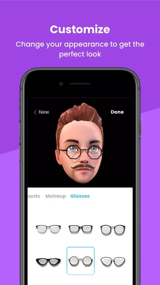 ภาพหน้าจอของ Howl - My 3D Avatar Face Emoji