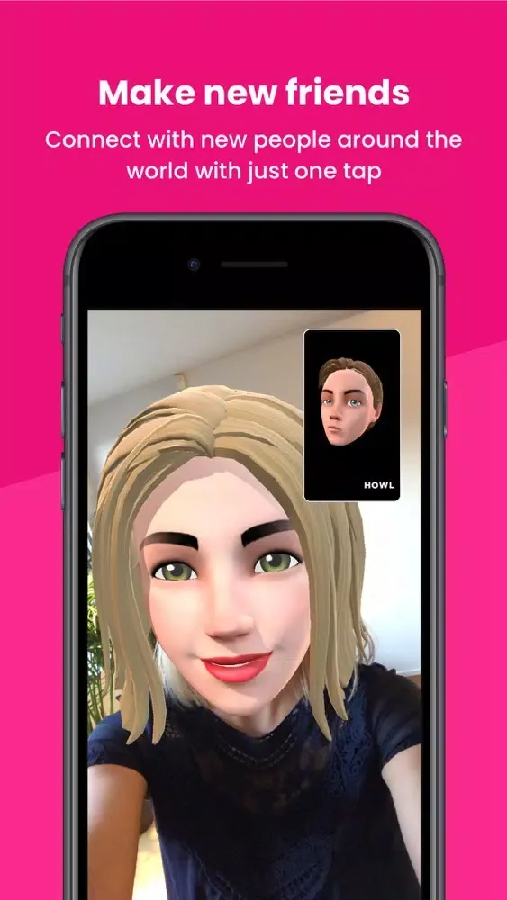 ภาพหน้าจอของ Howl - My 3D Avatar Face Emoji