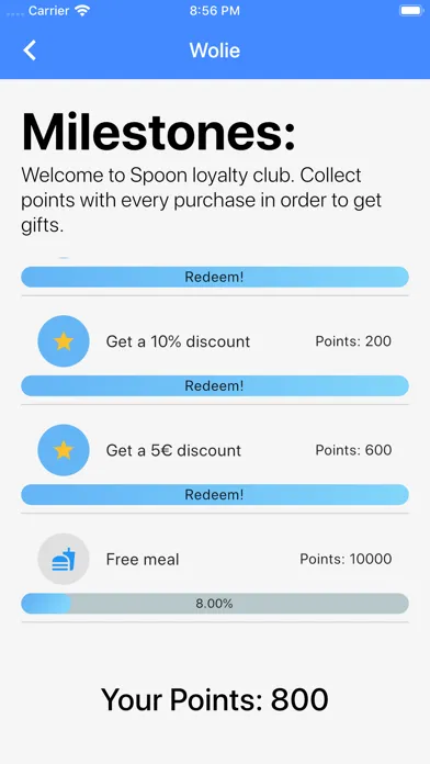 Wolie - Loyalty Programs App应用截图