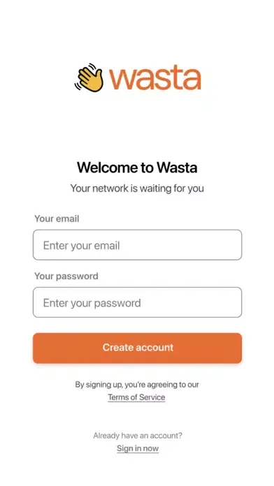 Wasta App Screenshots