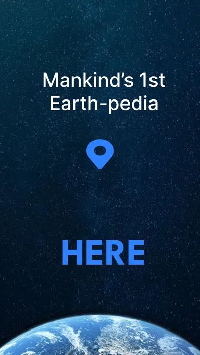 HERE-Mankind's 1st earth-pedia スクリーンショット