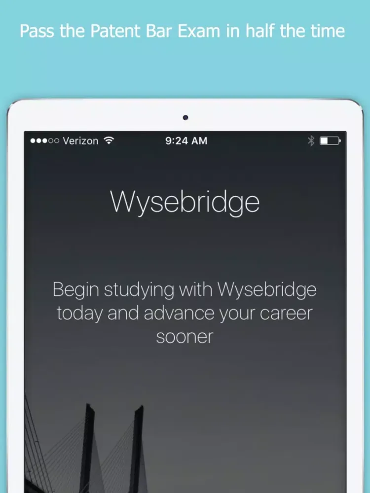 Ảnh chụp màn hình của Wysebridge Patent Bar Review iPad 