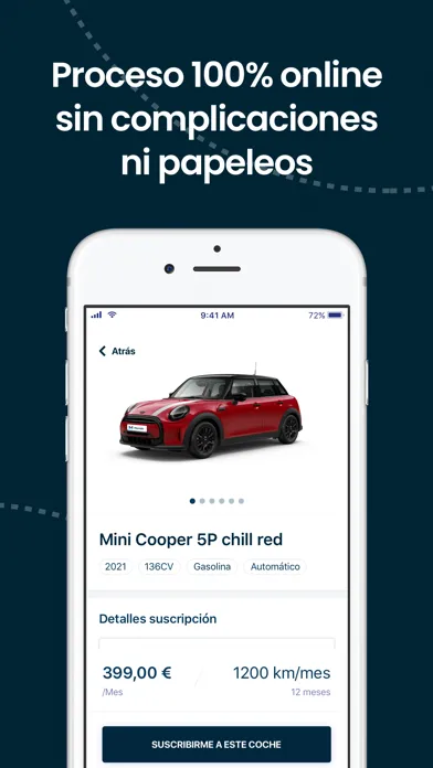 ภาพหน้าจอของ Mondo Car - Suscripción coches