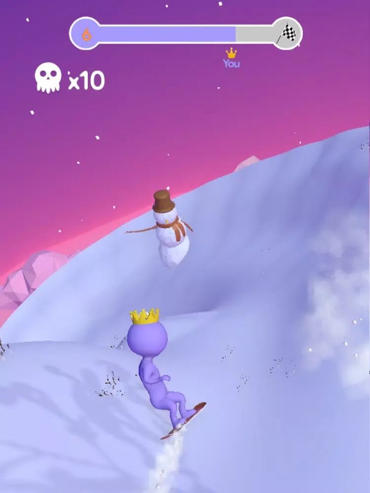 ภาพหน้าจอของ Steep Rush 3D iPad 