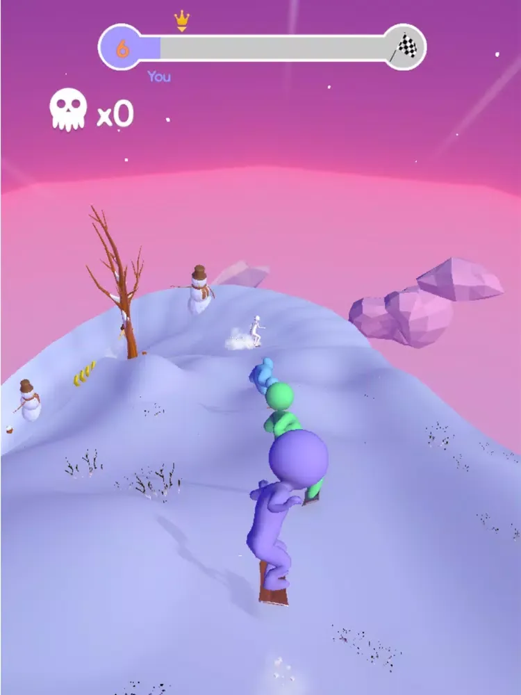 ภาพหน้าจอของ Steep Rush 3D iPad 