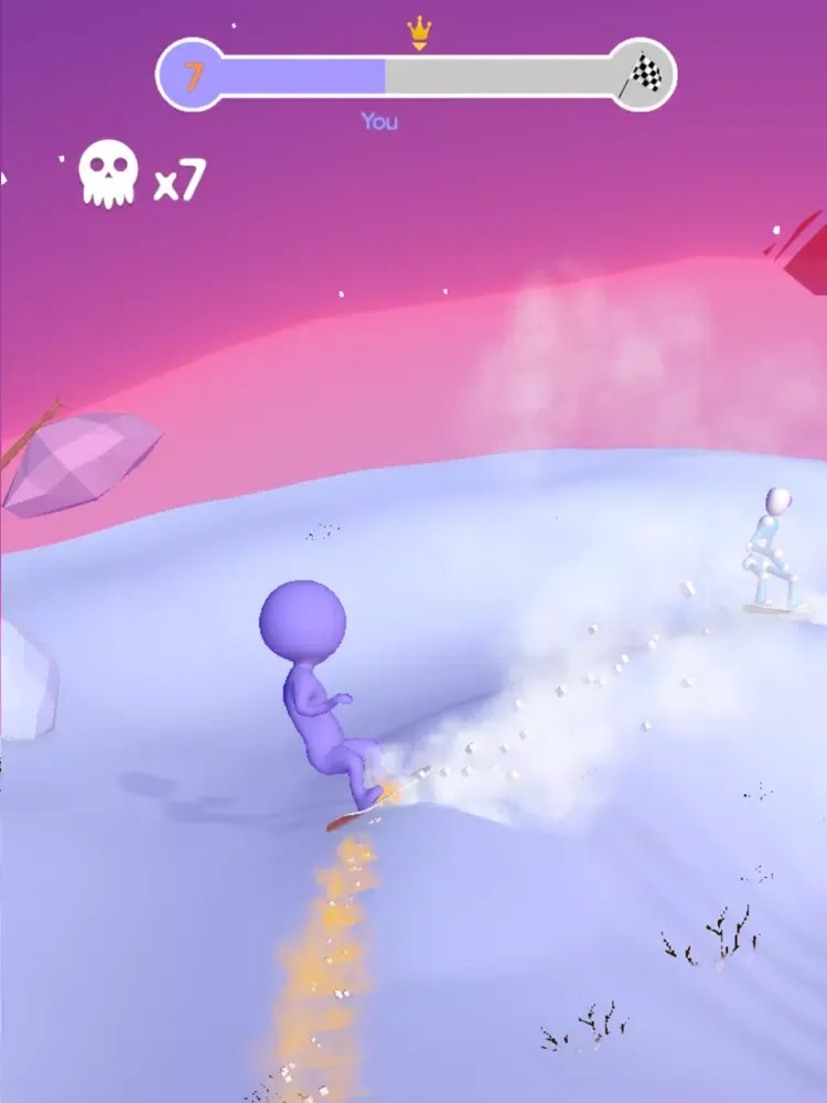 ภาพหน้าจอของ Steep Rush 3D iPad 
