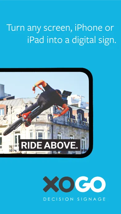 XOGO Player | Digital Signage Screenshots