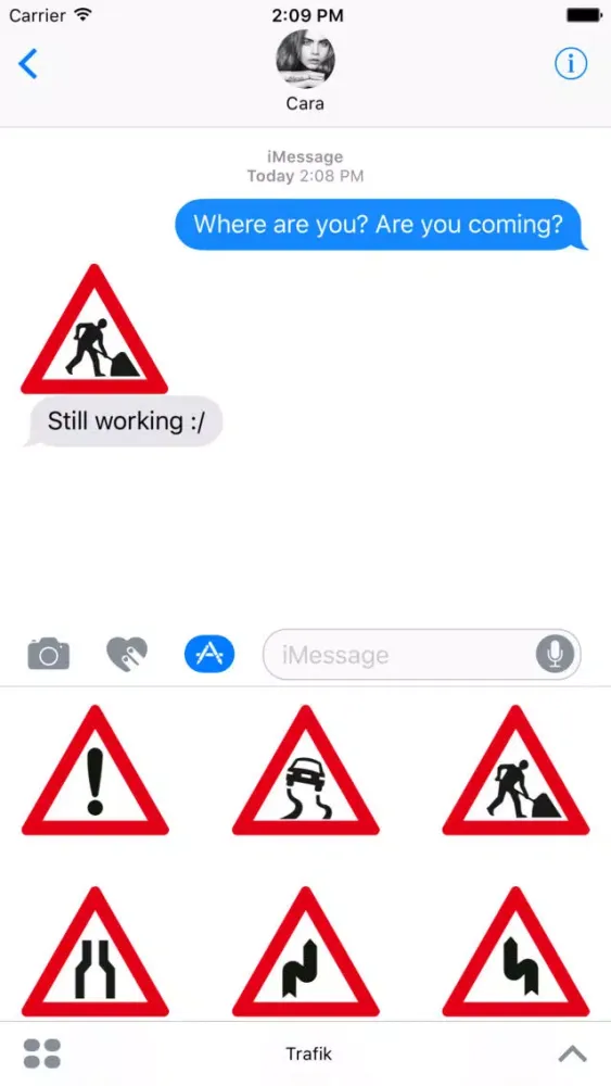 Traffic Signs - Sticker Pack سکرین شاٹس