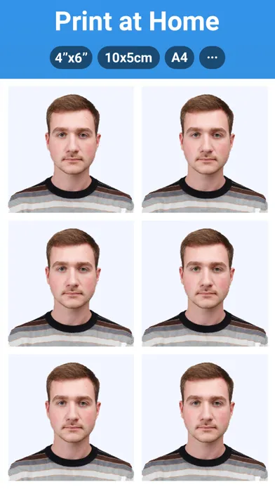 Passport Photo - ID Photo App スクリーンショット