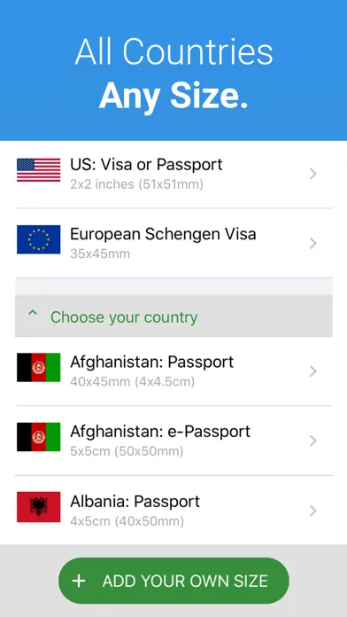 Passport Photo - ID Photo App スクリーンショット