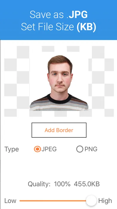 Passport Photo - ID Photo App スクリーンショット
