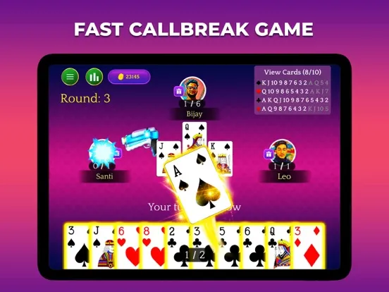 Callbreak Match - Card Game iPad  स्क्रीनशॉट
