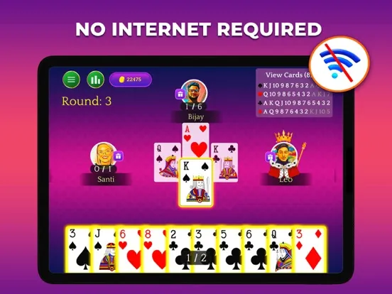 Callbreak Match - Card Game iPad  स्क्रीनशॉट