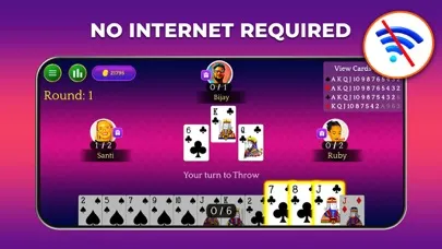 Callbreak Match - Card Game स्क्रीनशॉट