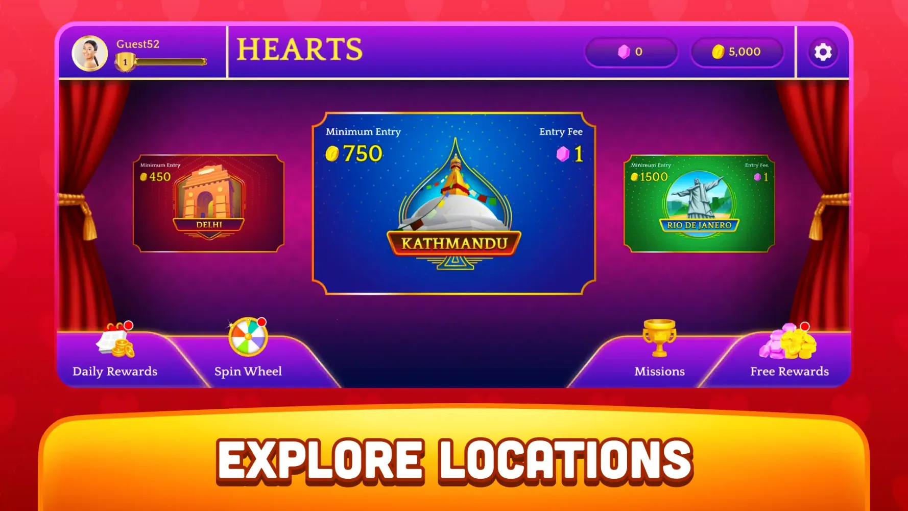 Hearts Card Game應用截圖