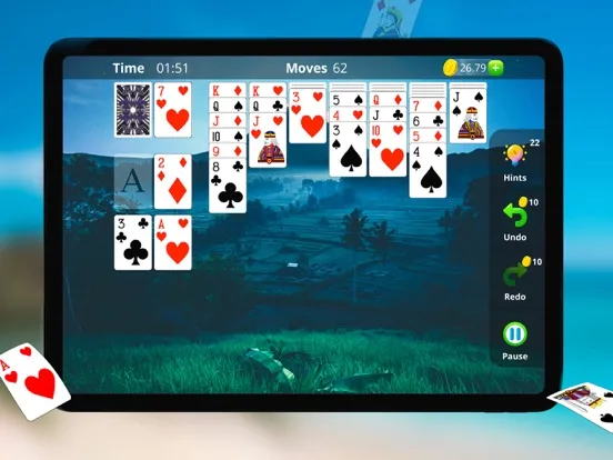 Ảnh chụp màn hình của Solitaire - 4 in 1 Solitaire iPad 