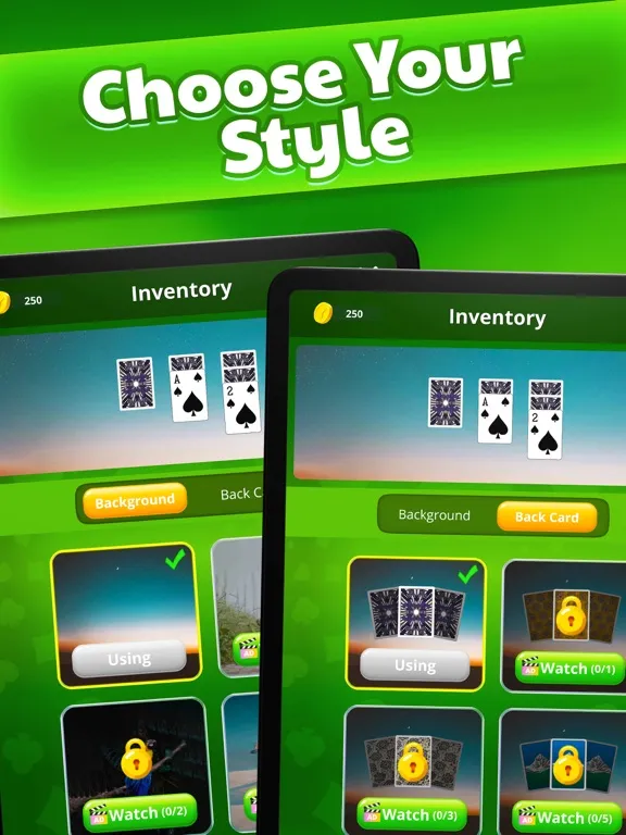 Ảnh chụp màn hình của Solitaire - 4 in 1 Solitaire iPad 