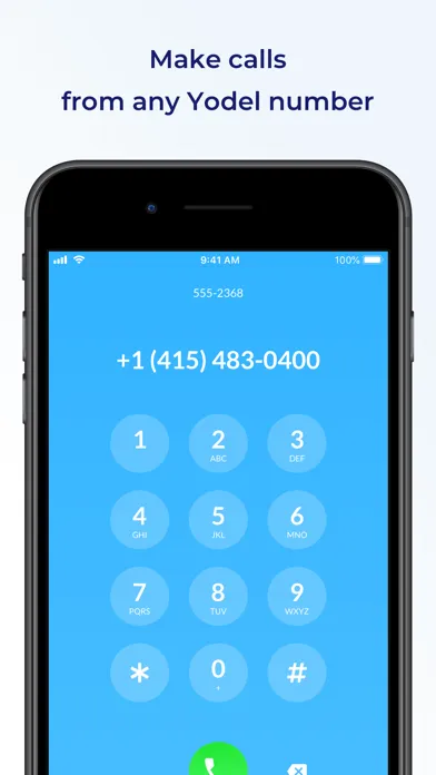 Yodel.io Business Phone System Screenshots