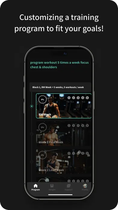 ภาพหน้าจอของ Progress: Progressive Overload