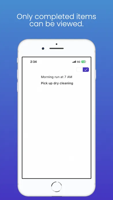 Oneline (todo) Screenshots
