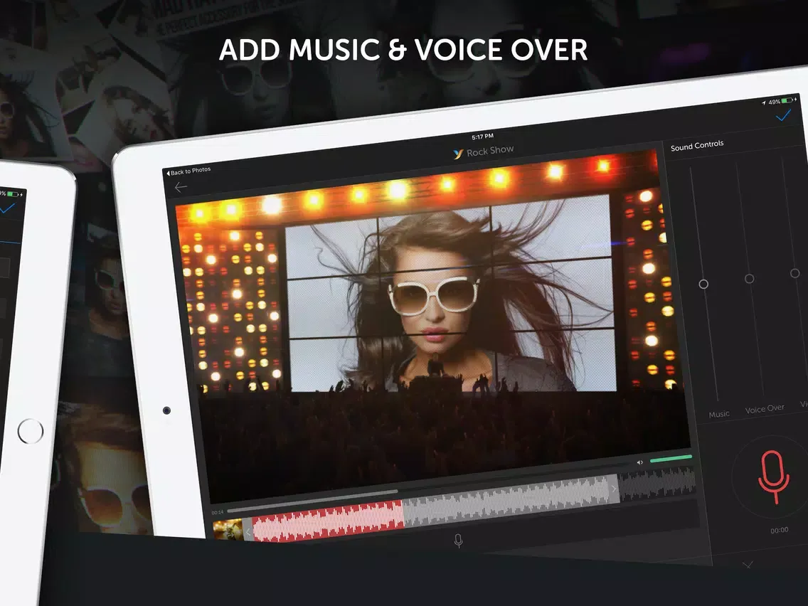 Ảnh chụp màn hình của YouStar: Video Merge & Special Effects for Videos iPad 