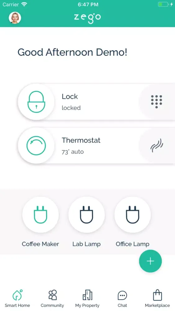 Zego Resident App Screenshots
