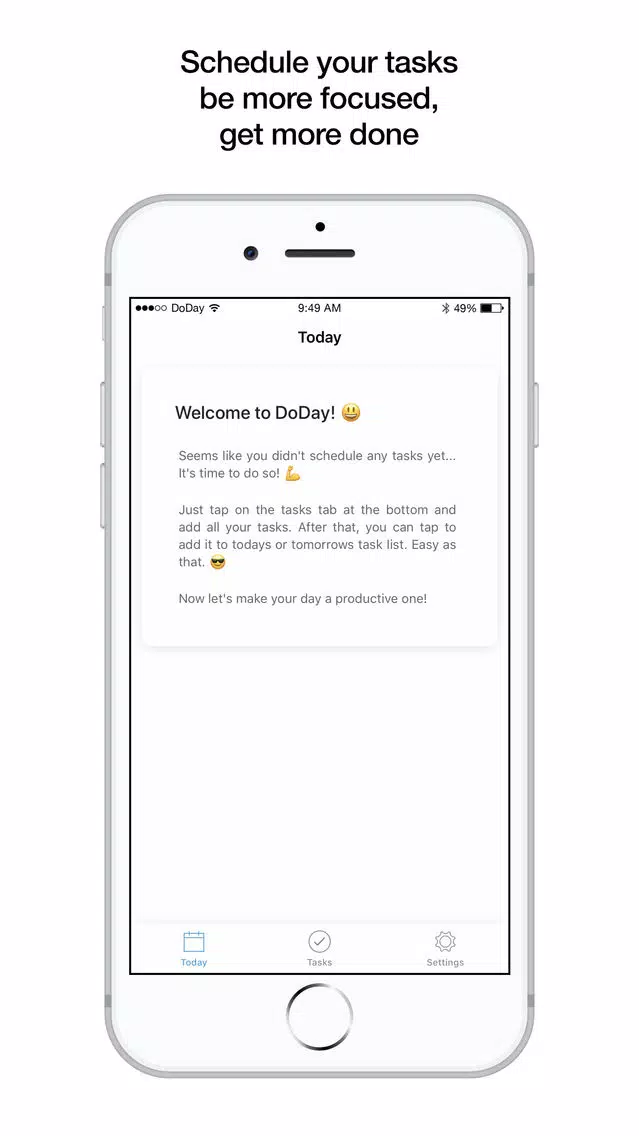 DoDay - Daily Task Planner سکرین شاٹس