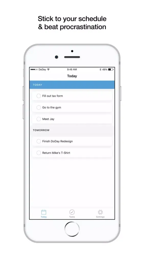DoDay - Daily Task Planner应用截图