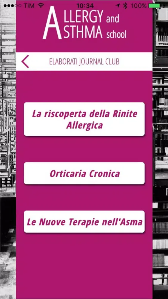 Captures d'écran de Allergy and Asthma school
