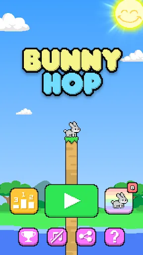 Bunny Hop - Cute Bunny Game Screenshots
