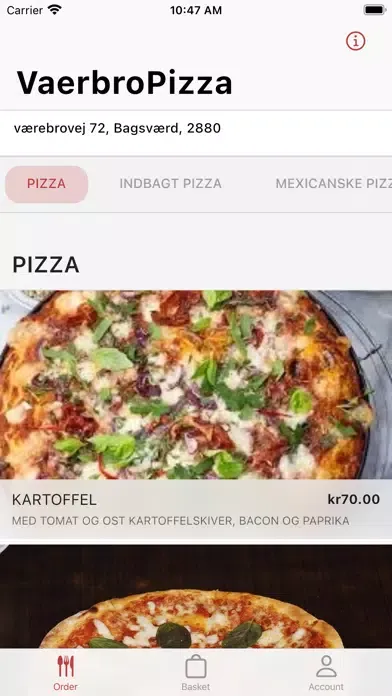 ภาพหน้าจอของ Værebro Pizza