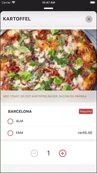 ภาพหน้าจอของ Værebro Pizza