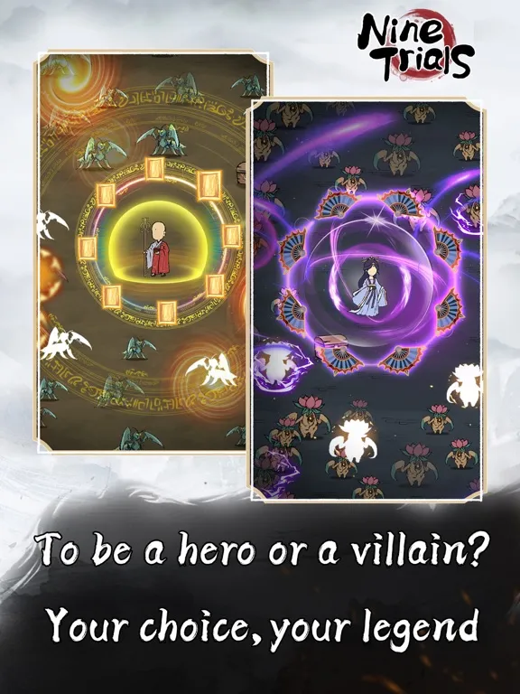 Nine Trials iPad  Screenshots