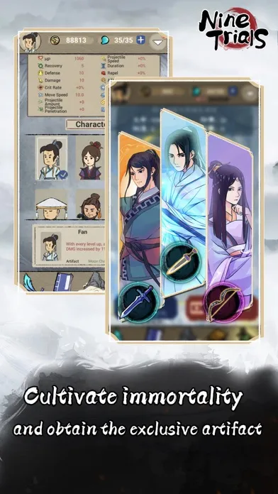 Nine Trials Screenshots