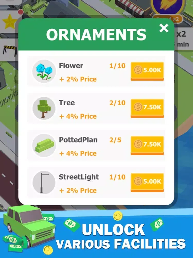 Car Crossing - Idle Tycoon iPad  スクリーンショット