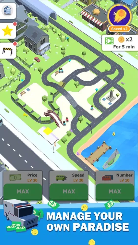 Car Crossing - Idle Tycoon スクリーンショット