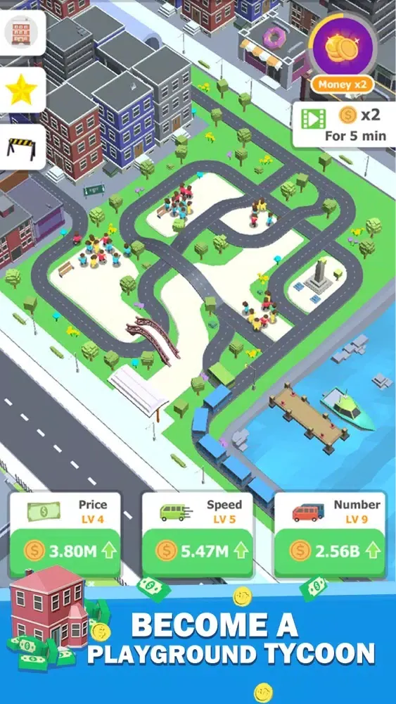 Car Crossing - Idle Tycoon スクリーンショット
