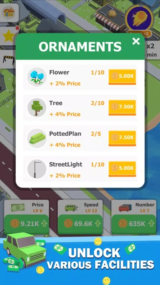 Car Crossing - Idle Tycoon スクリーンショット