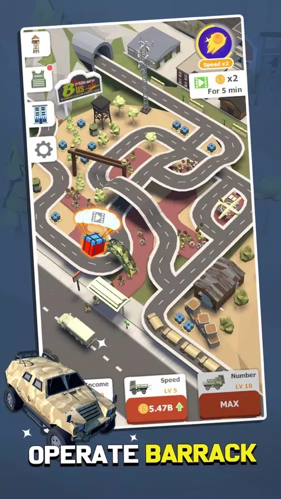 Zrzuty ekranu Idle Barrack Tycoon