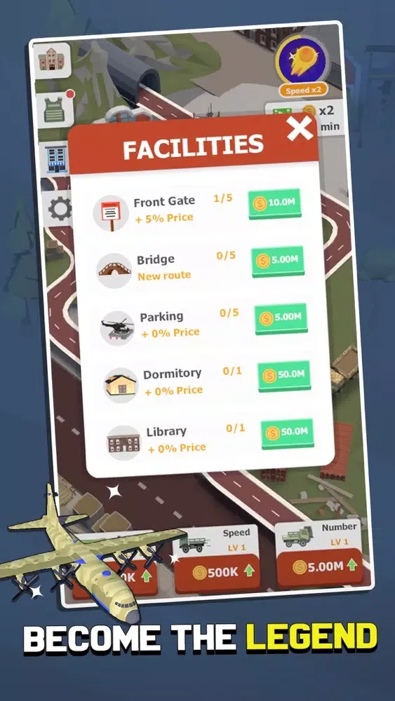Zrzuty ekranu Idle Barrack Tycoon