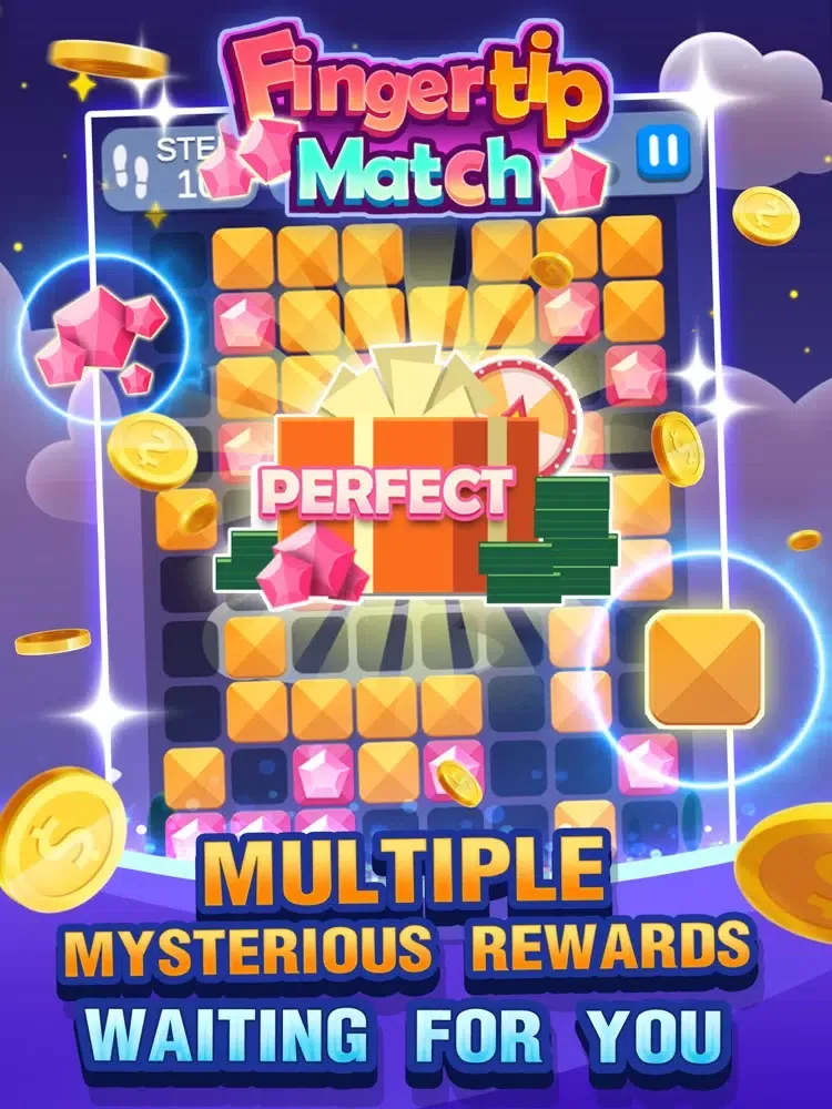 Fingertip Match-Puzzle Burst iPad  Screenshots