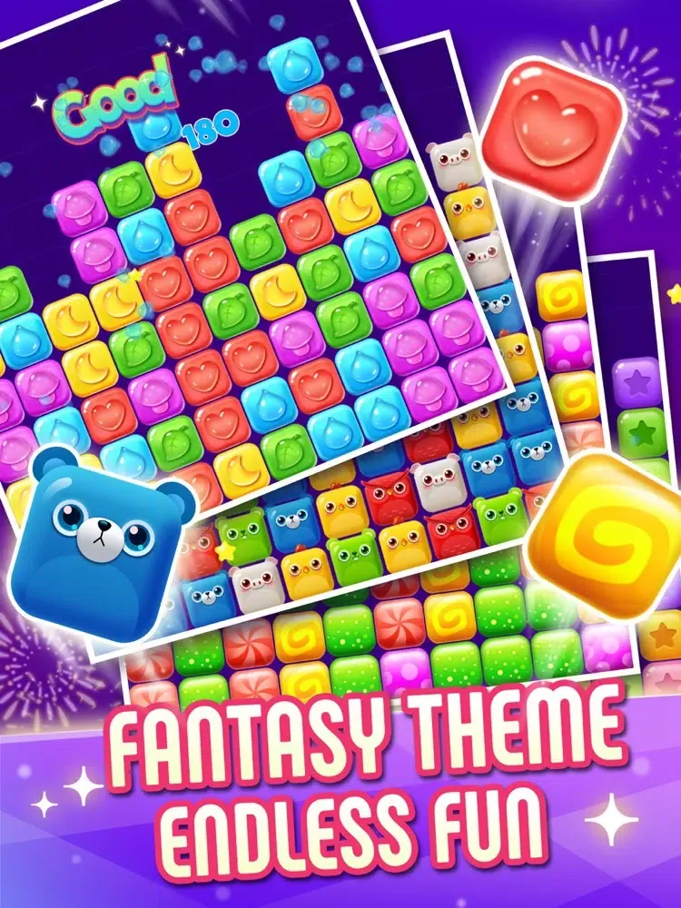 Скриншоты Poping Puzzle - Star Blast iPad 