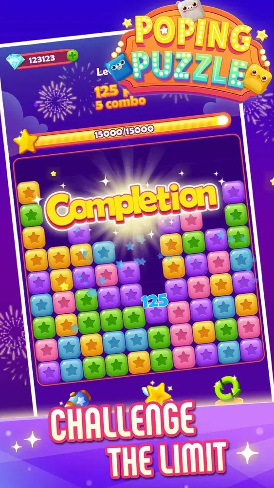 Скриншоты Poping Puzzle - Star Blast