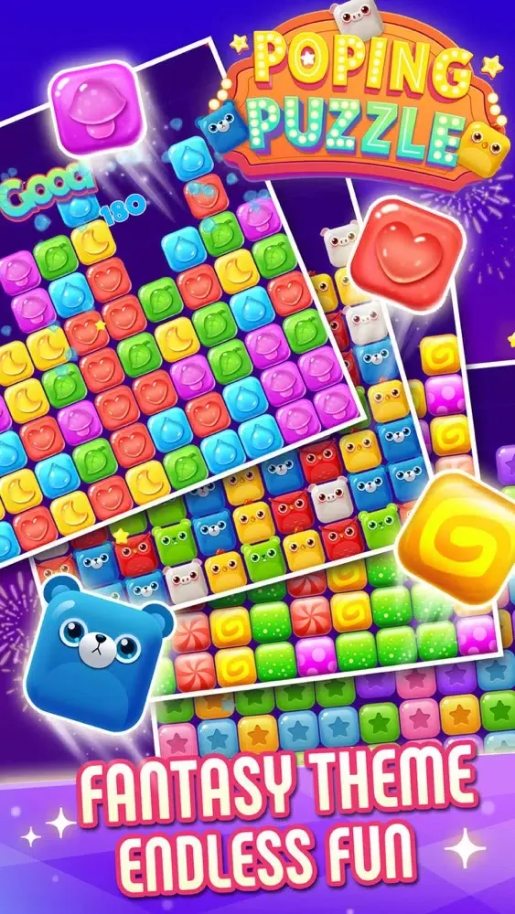 Скриншоты Poping Puzzle - Star Blast