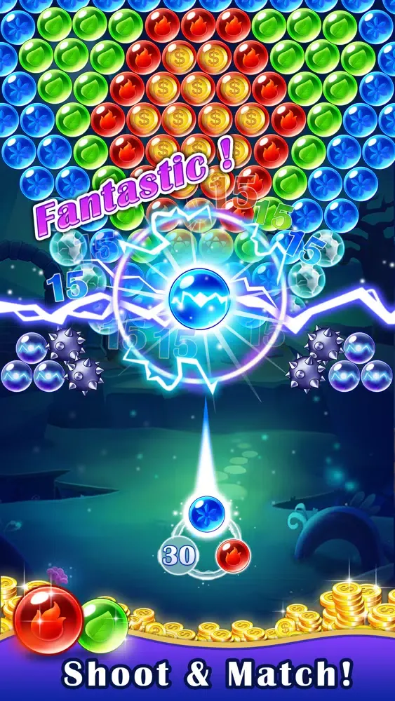 Bubble Battle - Color Blast سکرین شاٹس