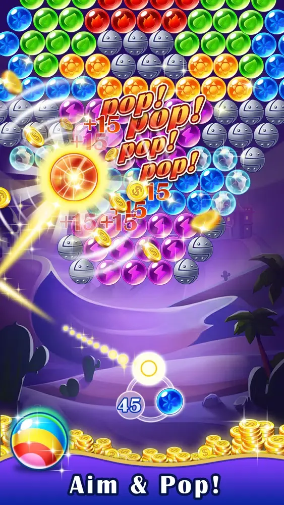 Bubble Battle - Color Blast سکرین شاٹس
